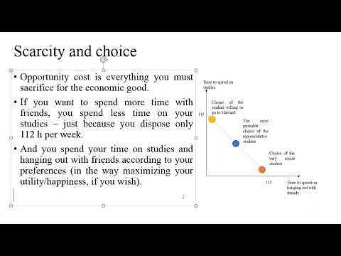 1. What is economics ? Scarcity, opportunity cost, and choice