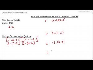 Multiplying Complex Factors