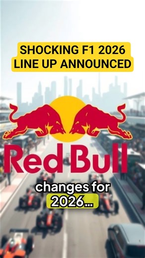 Red Bull’s SHOCKING 2026 Driver Line Up
