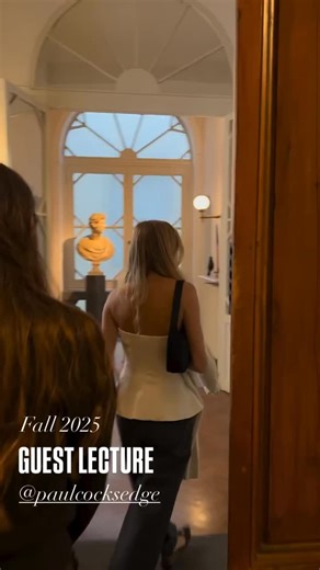 FIDI Fall Interior & Furniture Design Lecture || Paul Cocksedge A huge thank you to @paulcocksedge for his incredibly inspiring and thought provoking lecture! We’re grateful for the perspective and creativity he brought to our community. #fidi #florenceinstituteofdesign #italy #design #design #designlife #studydesign | The Florence Institute of Design International