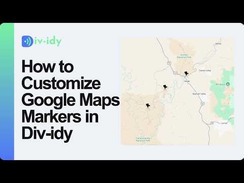 How to Customize Google Maps Markers in Div-idy