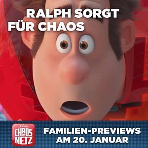 CHAOS IM NETZ morgen in vielen Kinos als Preview zu sehen: http://bit.ly/2QXj1BM | Disney