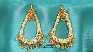 Hey Friends, In this tutorial, I’ll show you how to create stunning crochet earrings using golden thread and matching golden beads. These elegant earrings are perfect for adding a touch of glam to your wardrobe or as a beautiful handmade gift. With this step-by-step guide, you’ll learn how to crochet delicate, intricate designs that shimmer and shine with every movement! This project is beginner-friendly and can be easily customized to your style, using different bead sizes or thread colors. I’l