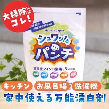 シュワッ！とパンチ_家中使える万能漂白剤