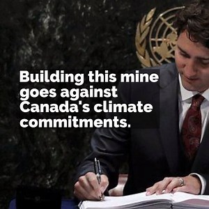 33K views · 90 reactions | On the one year anniversary of Trudeau's approval of the Kinder Morgan pipeline, another massive tar sands expansion project is under federal review. Tell Trudeau and his ministers that the largest open pit tar sands mine ever proposed needs a real review that considers climate change and Indigenous rights: https://gofossilfree.org/canada/ | 350 Canada | Facebook