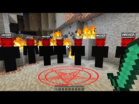 I joined a dark web minecraft server... (SCARY)