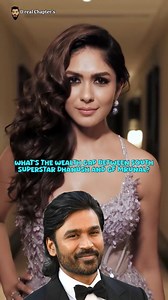 South Indian Actor Dhanush & Mrunal Thakur Networth #bollywood #dhanush #mrunalthakur | Things you need to know