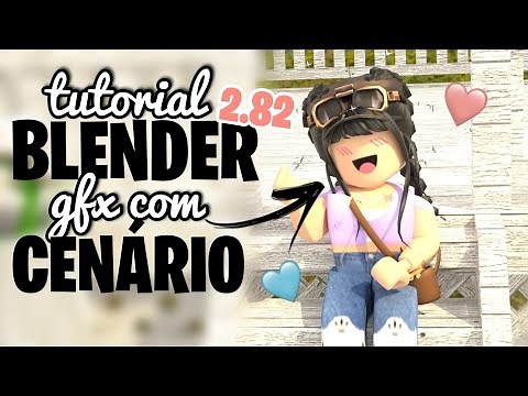 [PASSO A PASSO]🌼 Como fazer GFX no Blender com cenário e iluminação.