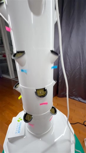 I need a sign that says “help me grow”…. 🌱🥗🥬🌿 Juice Plus Tower Garden | Angela An