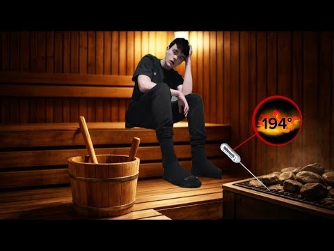 Last To Leave Sauna Challenge WINS!!!