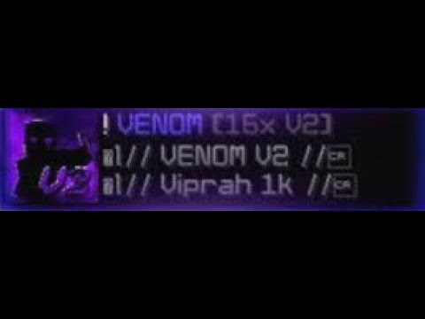 Venom 16x | Texture Pack Showcase | MCBE/MCPE