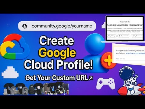 How to Create a Google Cloud Community Profile & Generate Your Profile URL Complete Guide #qwiklabs