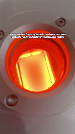 1 bar vacuum gold ingot casting machine