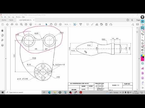 Exercises - 19 I Mastercam Cad Tutorials I Machine Mate #mastercam #titan #cnc