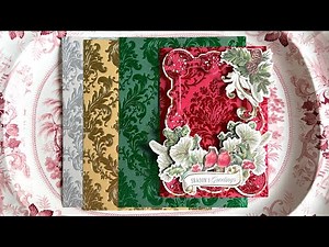 Holiday Tonal Foil Cardstock- Made Easy