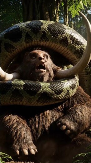 Mammoth vs Titanoboa: Giant Snake 🐍