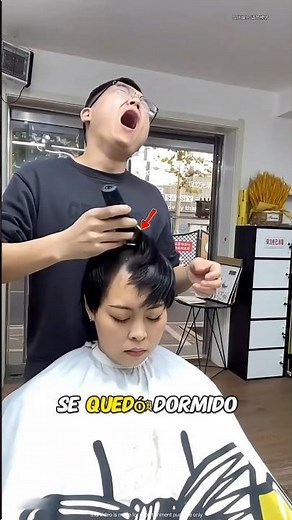 This barber ruined this girl's hair
