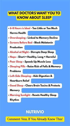 What Doctors Want You to Know About Sleep 😴Sleep Secrets Doctors Don’t Tell You!