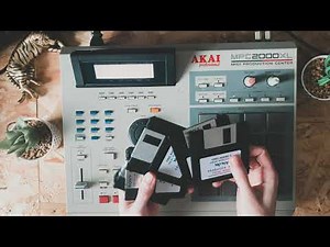 How I sequence drums on my Akai MPC 2000xl
