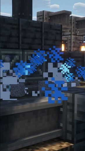 I built an Aesthetic Iron Farm in Create #minecraft #выживание #майнкрафт