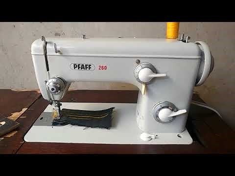 Pfaff model 260 (straight & zigzag) sewing machine review