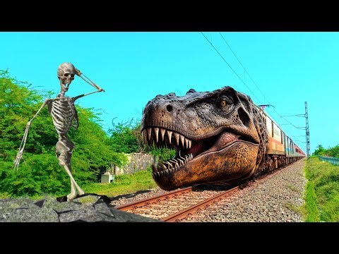 Dinosaur funny train face very nice video - funny animals dinosaur train - dinosaur train - train