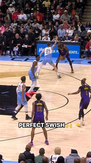 1.5M views · 10K reactions | A picture-perfect shot that leaves the net stuck on the rim  | NBA | Facebook
