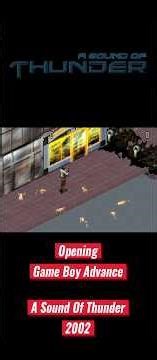 Sound Of Thunder Opening Game Boy Advance #gameboy #gameboyadvance #nintendo #soundofthunder #2002