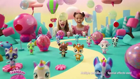 8+ Accessories, Surprise character that blow bubbles, For girls and kids 5 and up