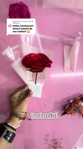 Tutorial rosas eternas: cómo hacer una envoltura paso a paso