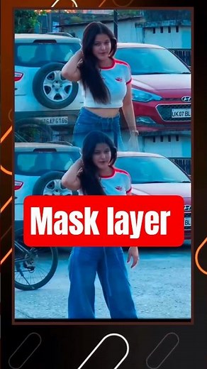 Inshot Video Editor In Mask Layer - Tutorial #inshot