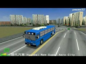 mm2 遊車河 (336) Daewoo bs106 대우버스주식회사 大宇巴士 in korea city