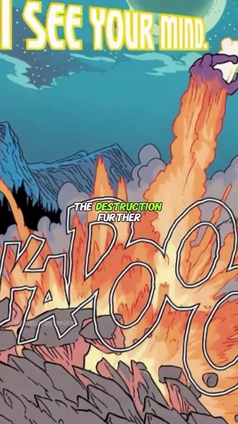 The infernal hulk fights the one above all #fiction #fictionalcharacters #marvelcomics