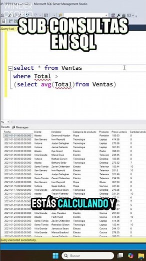 ¿Sabes qué es una subconsulta en SQL? Descúbrelo fácil