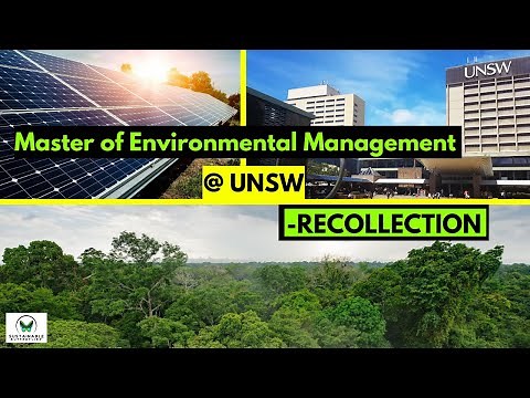 The Value of Master of Environmental Management @ UNSW