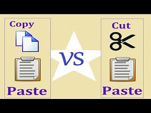 How Cut Copy and Paste work in Computer? | cut copy paste in computer/laptop