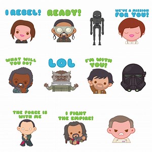 151K views · 3.1K reactions | Go Rogue with Star Wars Stickers2 in the App Store for iMessage. strw.rs/2gkRht5 | Star Wars | Facebook