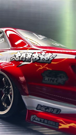 All made with paint. Customizing RC drift bodyshells with airbrushing techniques