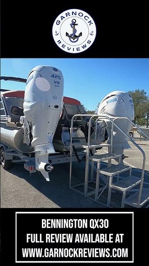Bennington QX30 850hp Pontoon