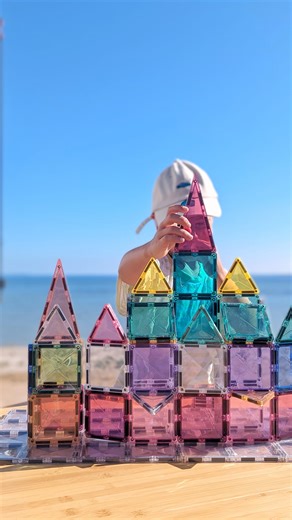 CONNETIX vacations = the perfect travel combo! ☀️ Bring CONNETIX along on your next adventure — perfect for family target-throwing fun, DIY board games and a card holder for playing cards! Where will you build next? 🚗 Don’t forget to tag @connetix_tiles and share your play with us! Happy Playing! 🌈 #CONNETIX #CONNETIXtiles #learnwithCONNETIX 🎥: @labyrinths.and.lovehearts | Connetix Tiles