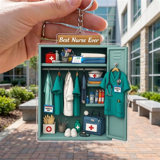 Personalized Nurse Acrylic Keychain Custom RN Scrubs Keyring Best Nurse Ever Gift Nurse Appreciation Cute Healthcare Worker Gift - Etsy