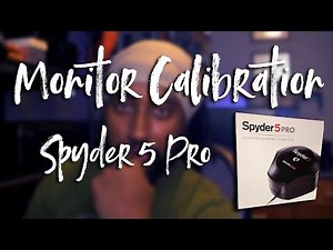 Color calibrate your monitor using Spyder 5 Pro