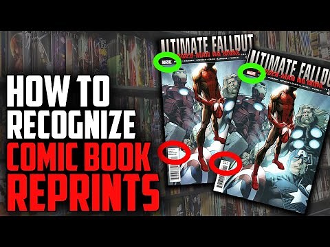 THAT'S NOT A FIRST PRINT! // New Collector's Guide to Recognizing Comic Book Reprints & Facsimiles
