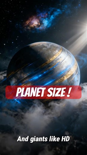 From the smallest planet to the biggest giants in the universe… this gets insane 🤯🪐