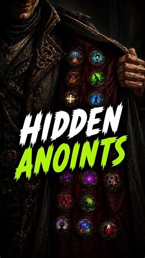 Path of Exile 2 has 17 hidden Anoints that only appear on your passive tree once you equip the item allocating them! Thanks to the helmet Instill mechanic with Liquid Emotions, most builds can now run two of these passive skills simultaneously. Here is the breakdown of the most popular choices and their exact recipes. 📋 Popular Hidden Anoints: Zarokh's Gift: Gives your character an additional Jewel Socket on the passive tree. Paragon: Gives 5% Quality to all Skills (mostly used by Gemling build