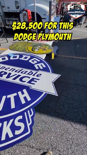 Vintage signs selling for MILLIONS?! This isn’t just nostalgia, it’s big money in the world of collectible signs! From $3K to $1.5M… would you invest in one? 💬 Tell us which one caught your eye! #VintageSigns #CollectibleInvesting #AutoMemorabilia #DodgePlymouth #ClassicCarCulture #RetroCollectors #JamzDotNet #SignCollectors #GasStationCollectibles | Jamzdotnet