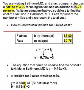 Function Tables & writing the Equation
