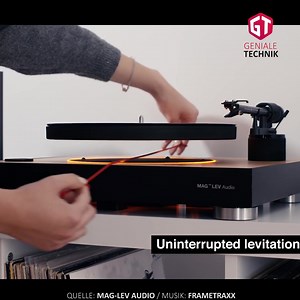89K views · 1.1K reactions | Außergewöhnlich: Dieser Plattenspieler ist ein echter Hingucker Quelle: maglevaudio / IG: maglevaudio | Die Tester | Facebook