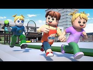 ROBLOX Brookhaven 🏡RP: Robot vs Real Friend | Roblox Edgar