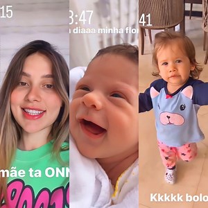 3.5M views · 306K reactions | Mostrei reação linda da Maria Flor ao ouvir minha voz! | Maria Alice, Maria Flor e José Leonardo | Facebook